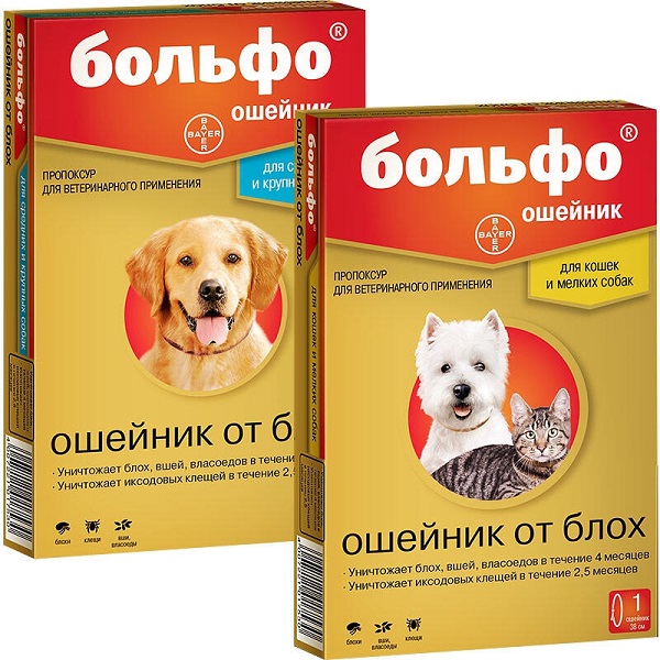-ошейник Больфо - ошейник от блох и клещей