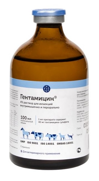 gentamicin Гентамицин 4% (ТМ)