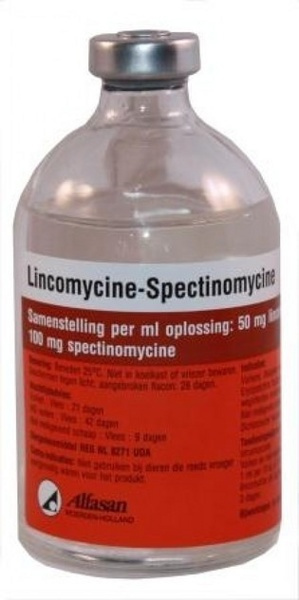 linkomicin-spektinomicin Линкомицин + спектиномицин 5/10 Раствор для инъекций