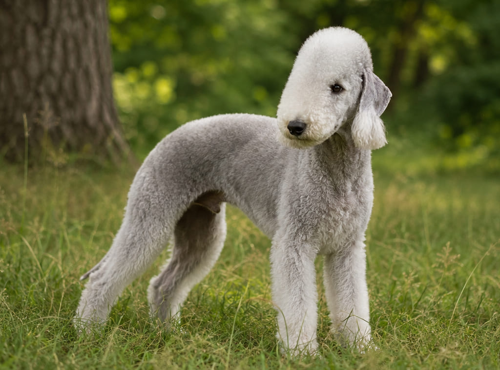 bedlington-terer Кудрявые собаки: полный гид по породам, уходу и выбору питомца