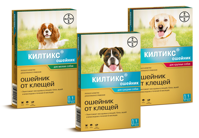 kiltix Килтикс - ошейник от блох и клещей