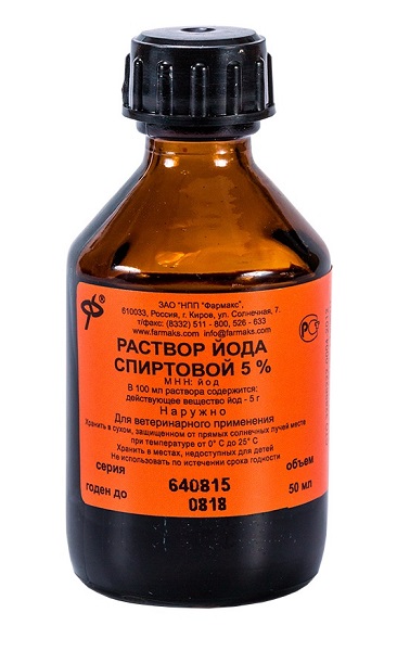 -спиртовой-раствор-5-ФАРМАКС Йода спиртовой раствор 5% (Фармакс)
