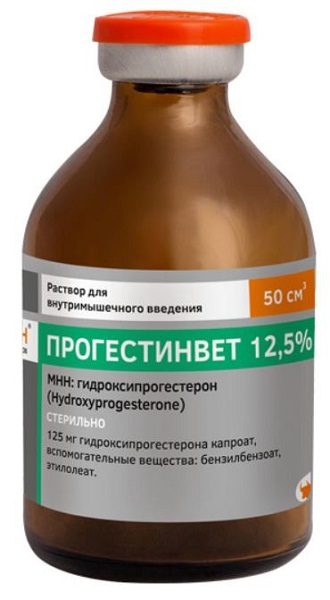 progestinvet Прогестинвет 12,5% Белкаролин